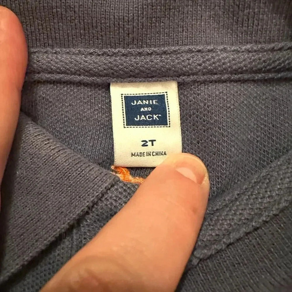 Janie & Jack | Boys’ Palm Tree Polo (2T) 🌴 - Picture 4 of 5